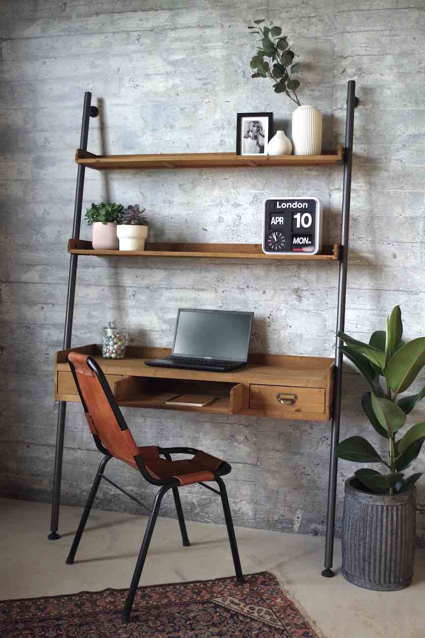 ladder desk to make a small space feel bigger