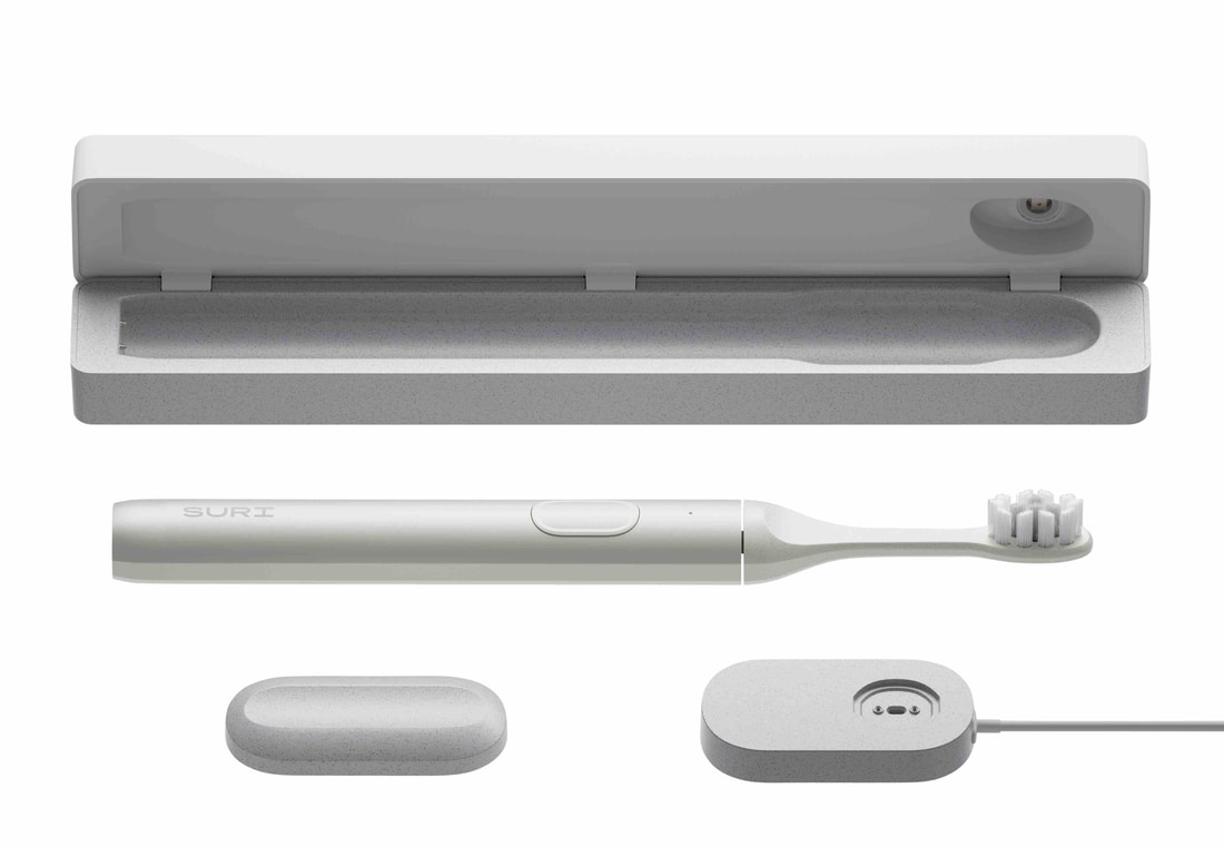 The Suri sustainable electric toothbrush