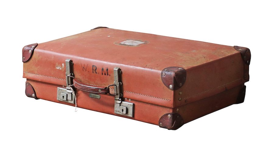 vintage under bed storage suitcase 